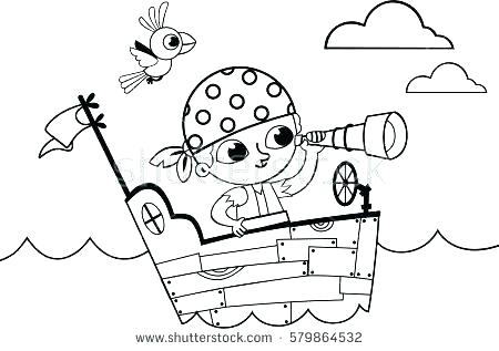 450x317 Pirate Colouring Pages Free Printable And The Pirates Coloring