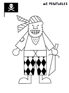 238x320 Pirates Coloring Pages