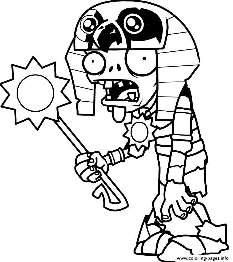 813x913 Print Egypt Plants Vs Zombies Coloring Pages Miles' Birthday