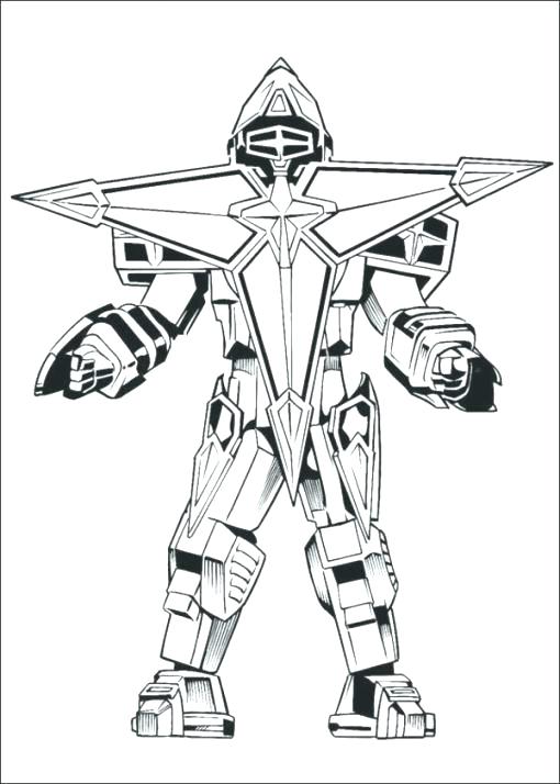 510x714 Power Rangers Super Megaforce Coloring Pages Free Printable Power