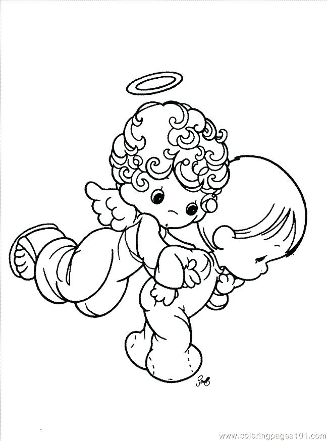 650x874 Free Printable Precious Moments Coloring Pages Free Printable