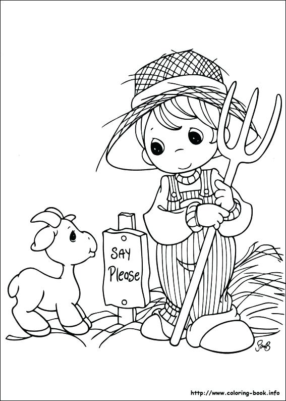 567x794 Free Printable Precious Moments Coloring Pages Print Coloring