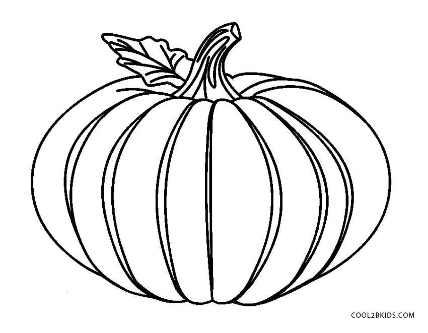 850x661 Free Printable Pumpkin Coloring Pages For Kids