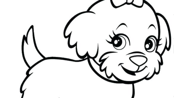 585x329 Puppies Coloring Page Puppy Coloring Pages Exploit Page Free