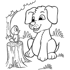 230x230 Top Free Printable Puppy Coloring Pages Online