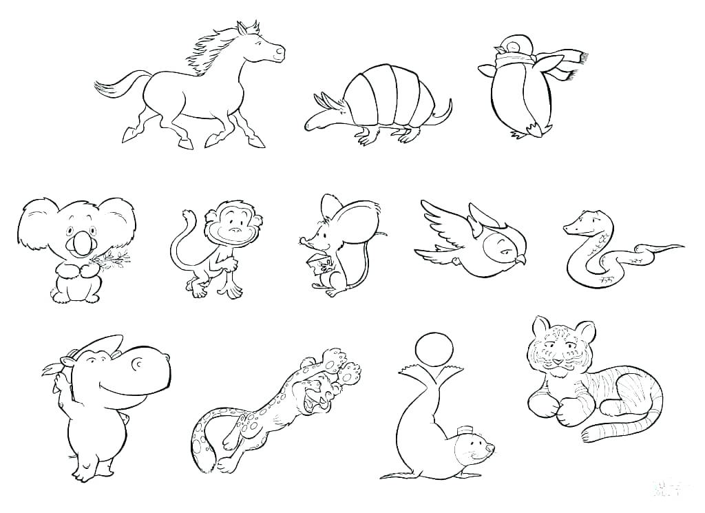 1024x745 Free Printable Animal Coloring Pages Baby Farm Animals Coloring