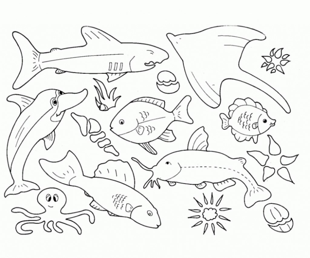 1024x851 Fresh Adult Coloring Pages Realistic Ocean Design Printable