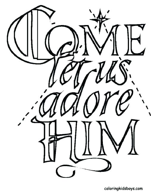 508x657 Religious Christmas Coloring Pages Christian Coloring Pages