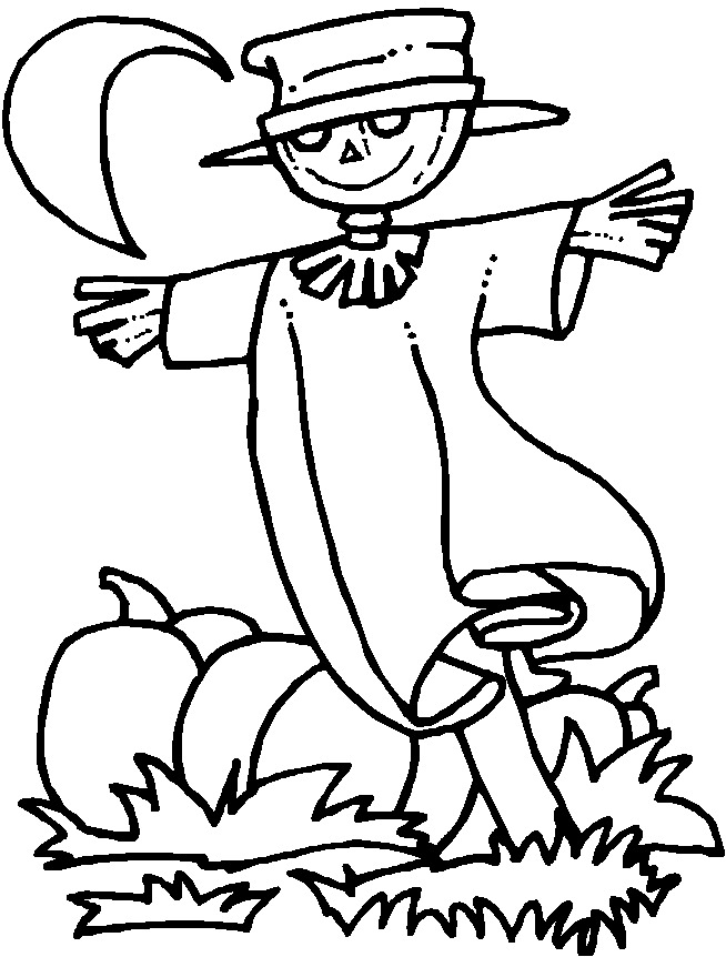 654x862 Printable Scarecrow Coloring Pages Free Printable Scarecrow