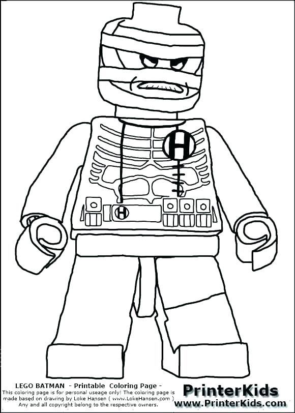 580x812 Scarecrow Coloring Pages Scarecrow Coloring Page Lego Scarecrow
