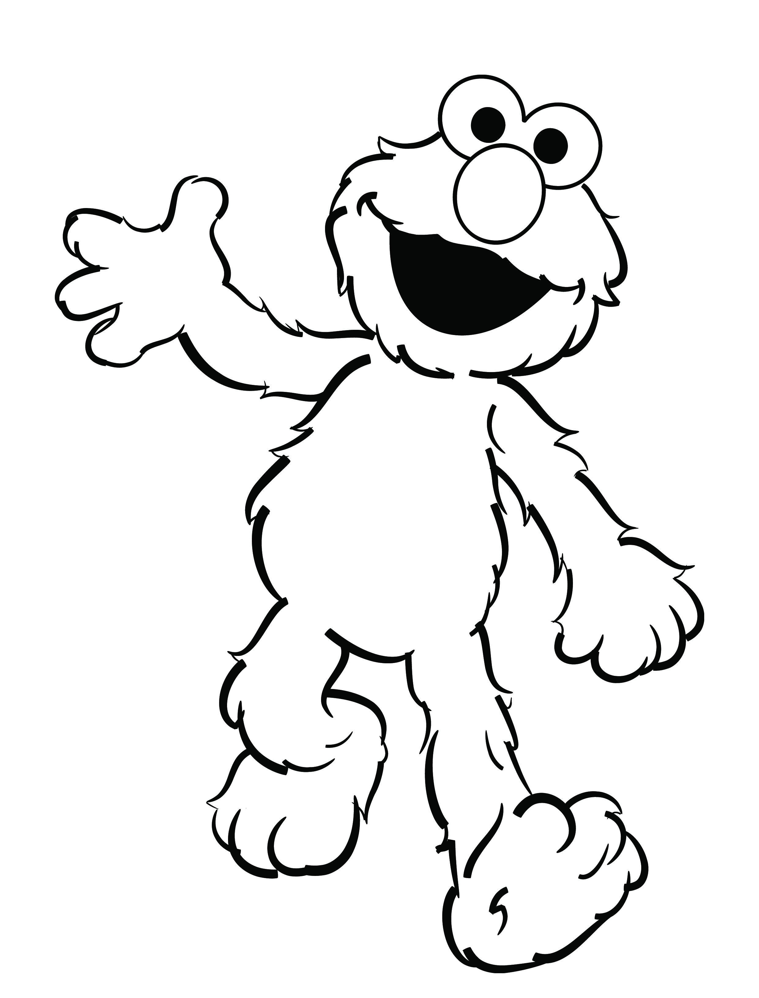2480x3262 Free Printable Sesame Street Coloring Pages Printable Free