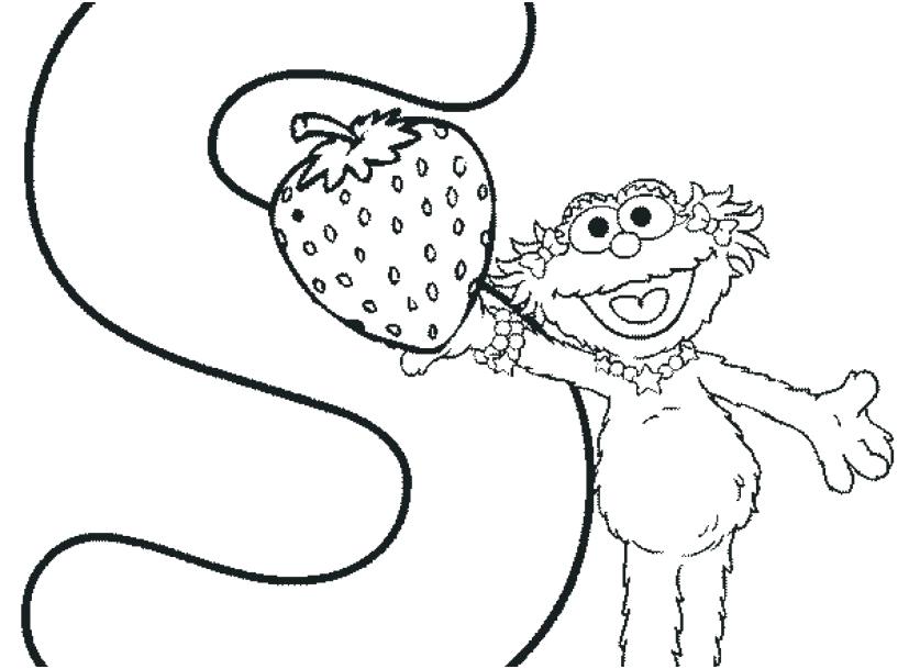 827x609 Free Printable Sesame Street Coloring Pages Sesame Street Coloring