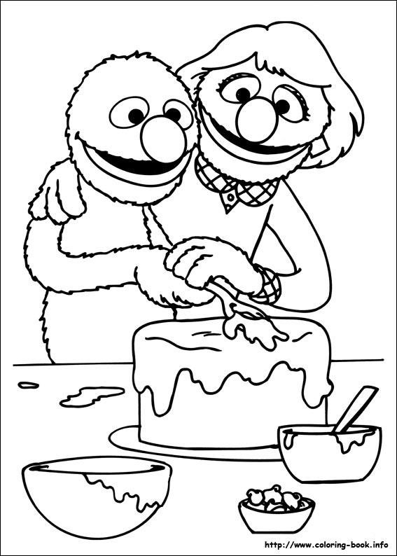 567x794 Sesame Street Coloring Pages Printable Sesame Street Coloring
