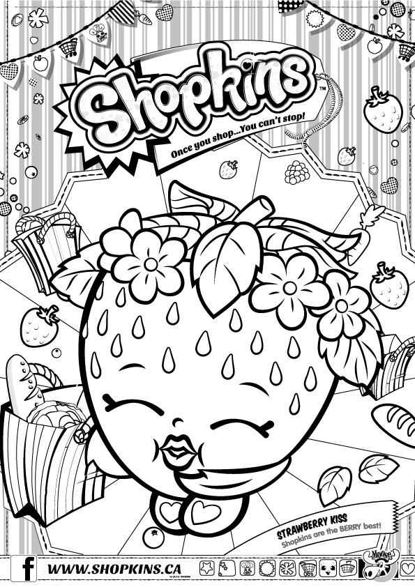 595x842 Shopkins Foodie Shopkins, Birthdays And Adult Coloring