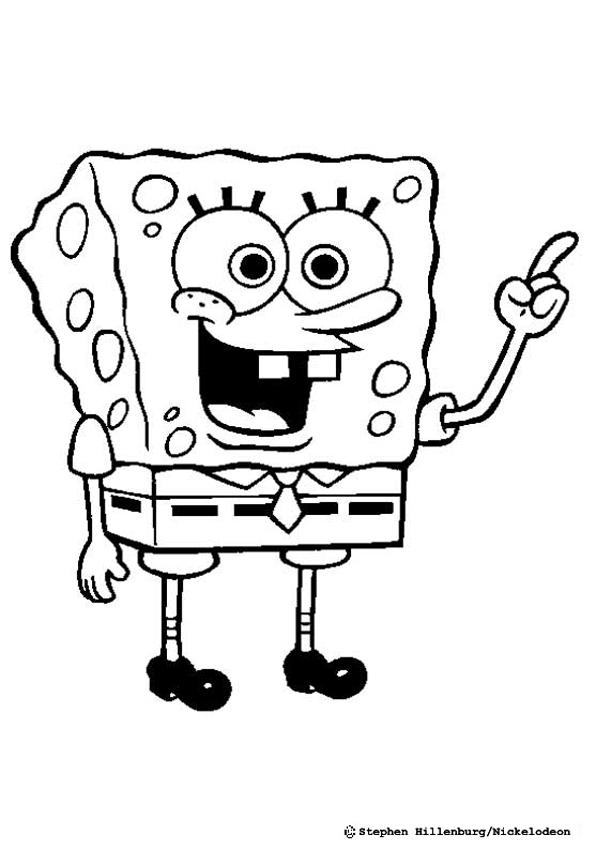596x850 Spongebob Coloring Pages