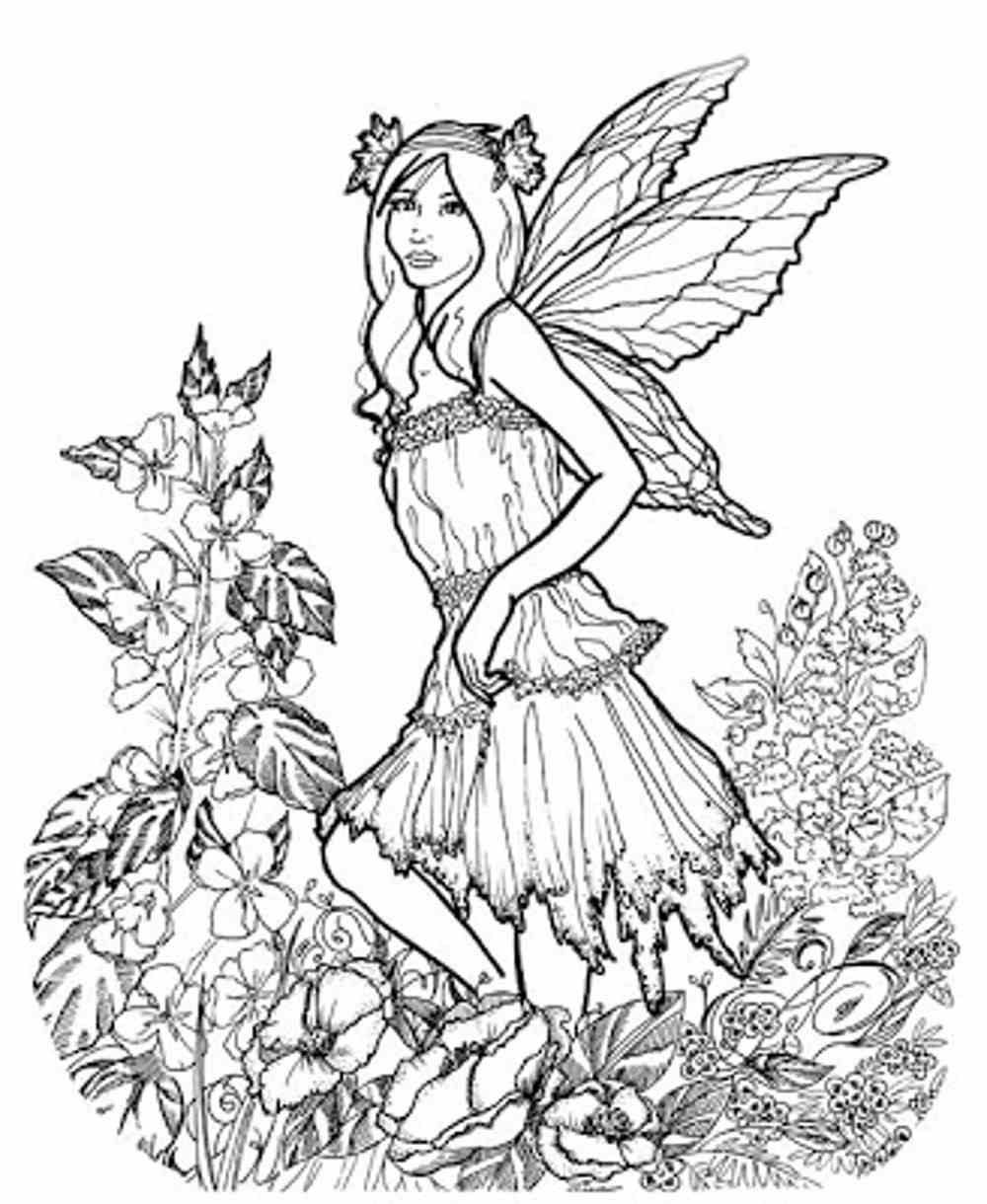 1000x1220 Spring Coloring Pages For Adults