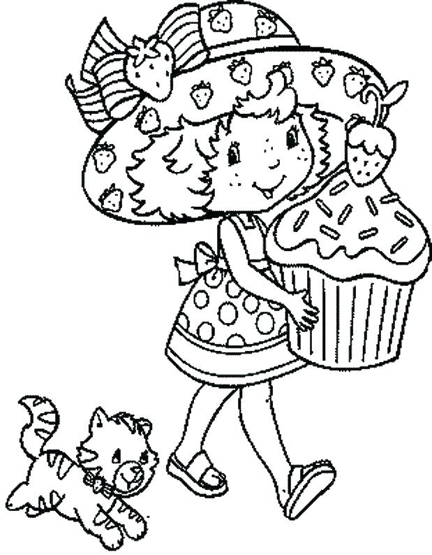 619x794 Strawberry Coloring Page Sweet Strawberry Coloring Page