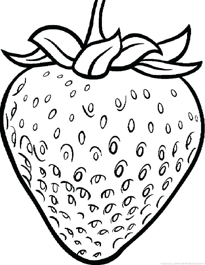 720x930 Strawberry Coloring Pages Print Strawberry Coloring Pages One