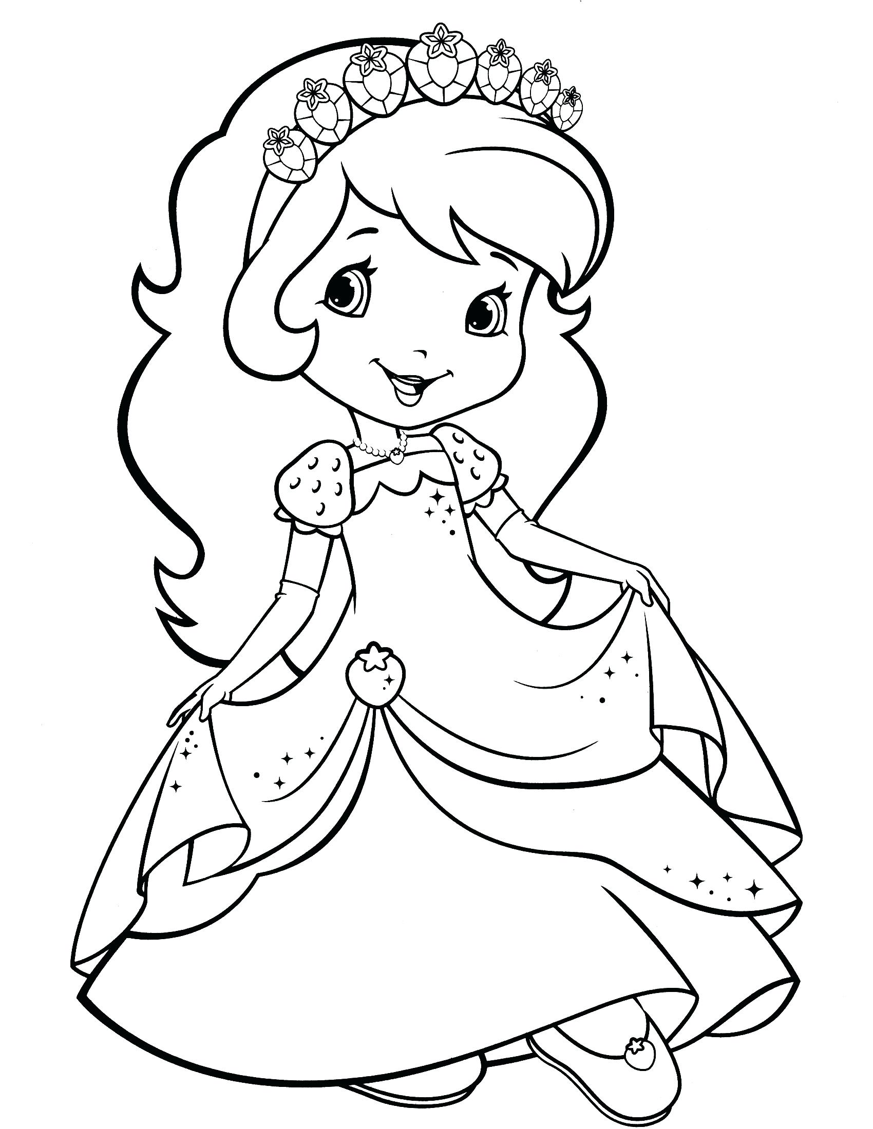 1700x2200 Coloring Pages Strawberry Coloring Page Pages For Kids