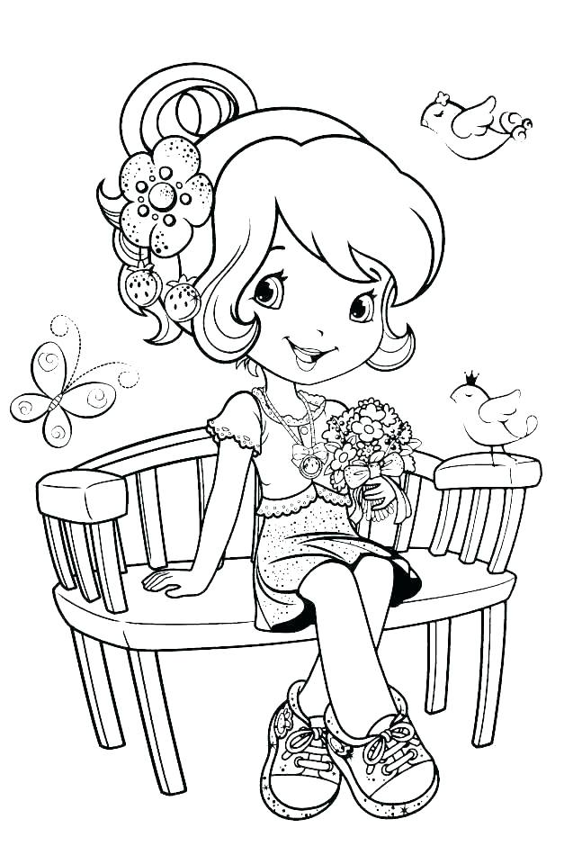 637x960 Strawberry Shortcake Coloring Pages Printable Strawberry Shortcake