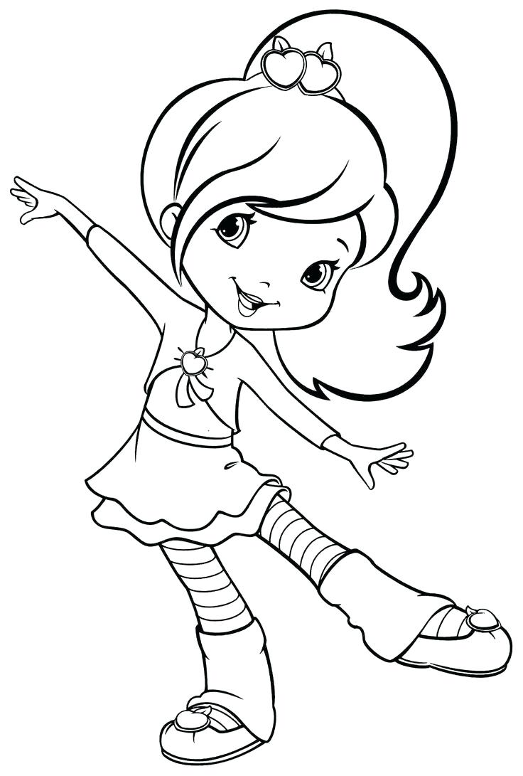 736x1091 Coloring Pages Strawberry Shortcake Coloring Pages Page On Horse