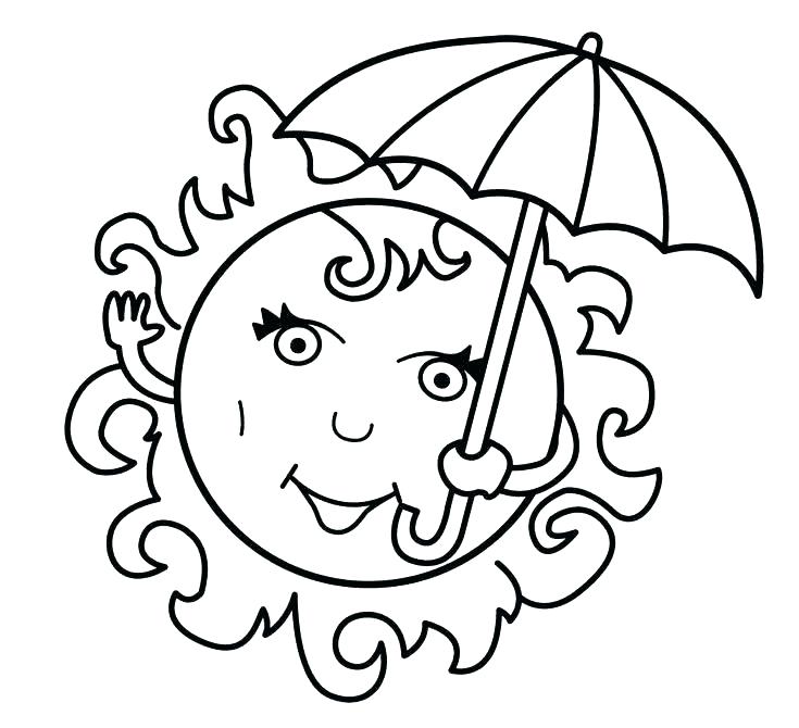 735x670 Free Summer Coloring Sheets Free Printable Summer Coloring Pages
