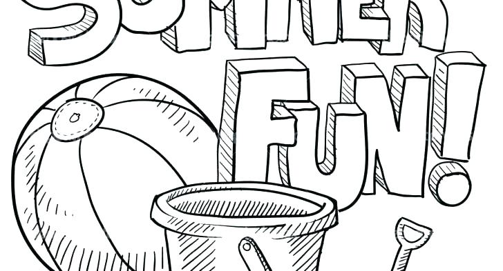 728x393 Beach Coloring Sheet Beach Coloring Pages Printable Summer