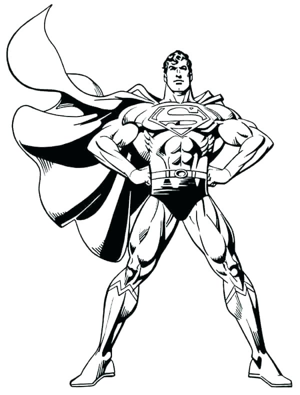 600x790 Printable Superman Coloring Pages Batman Vs Superman Coloring