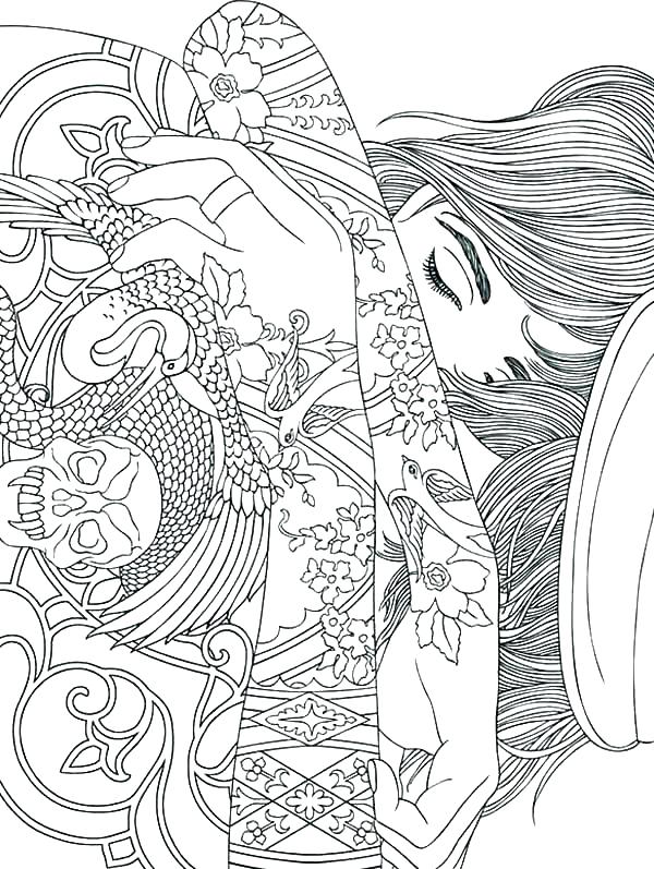 600x797 Stoner Coloring Pages Or Stoner Coloring Pages Tattoos Coloring
