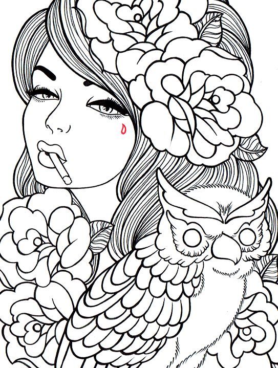 543x719 Coloring Pages For Kids And Adults For The Home