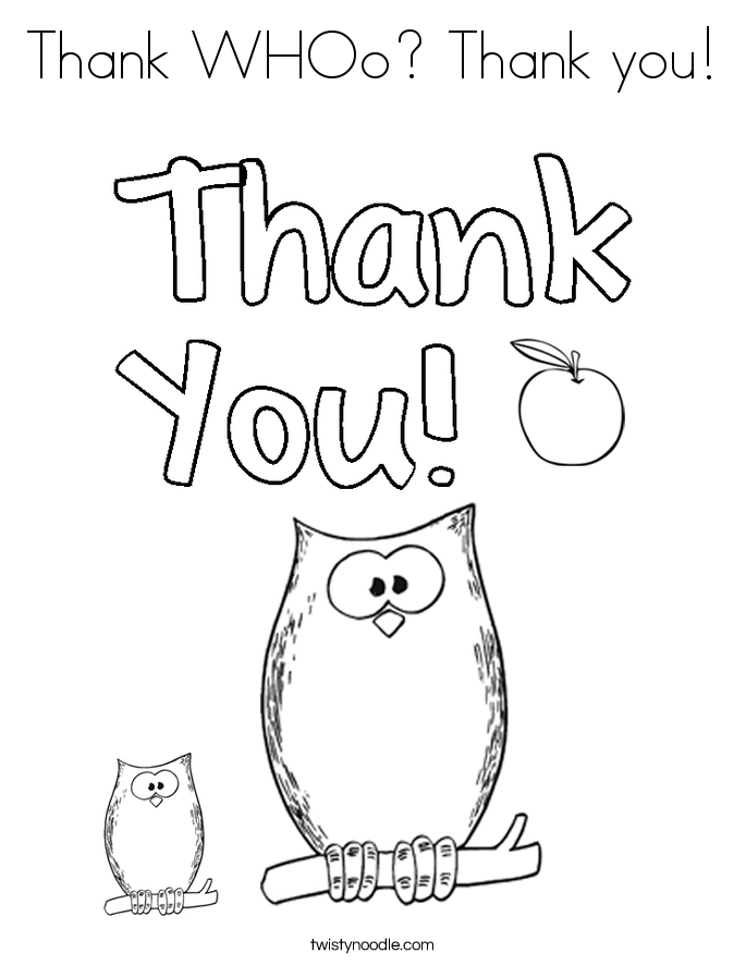 685x886 Thank You Coloring Pages
