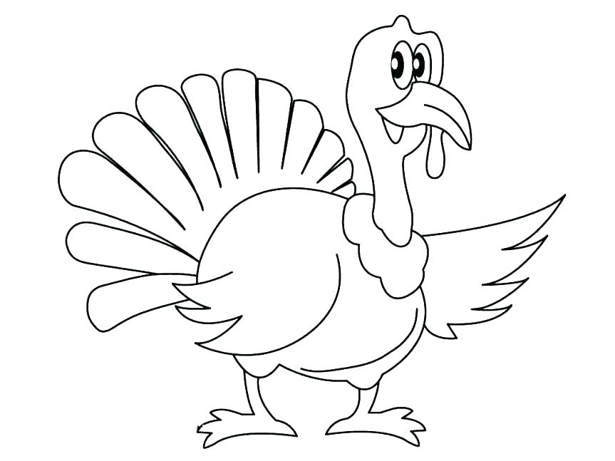 863x647 Thanksgiving Turkey Coloring Pages Printables Thanksgiving Turkey