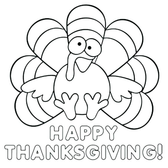 580x581 T Is For Turkey Coloring Sheet