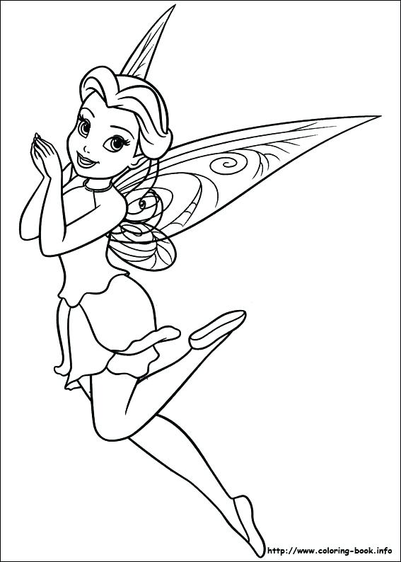 567x794 Printable Tinkerbell Coloring Pages Free Printable Coloring Pages