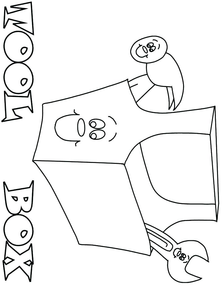 718x957 Tool Coloring Pages Free Printable Tool Coloring Pages Tool