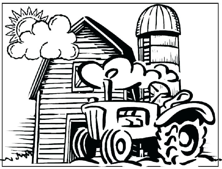 708x540 Printable Tractor Coloring Pages Free Printable Tractor Coloring