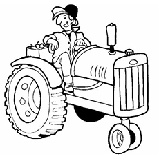 230x230 Top Free Printable Tractor Coloring Pages Online