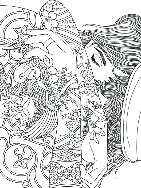 600x797 Free Printable Trippy Coloring Pages Inspiration Free Printable