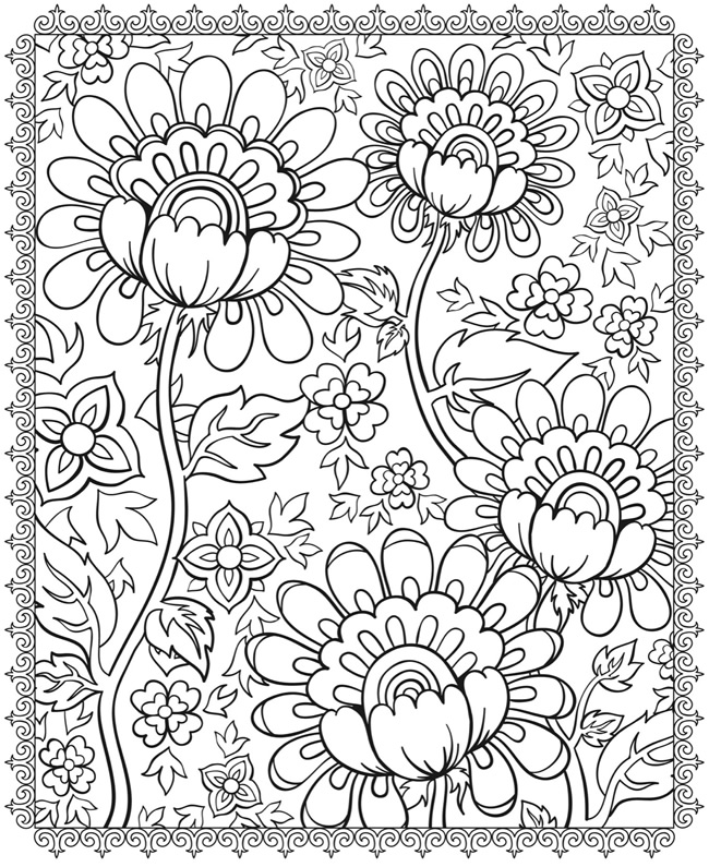 650x795 Psychedelic Coloring Pages To Download And Print For Free