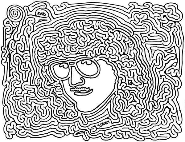 600x462 Trippy Coloring Pages