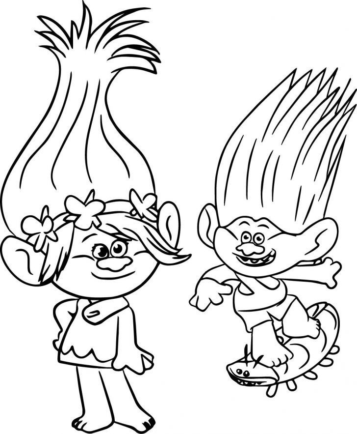 728x883 Coloring Book And Pages Trolls Coloring Pages Trolls Coloring