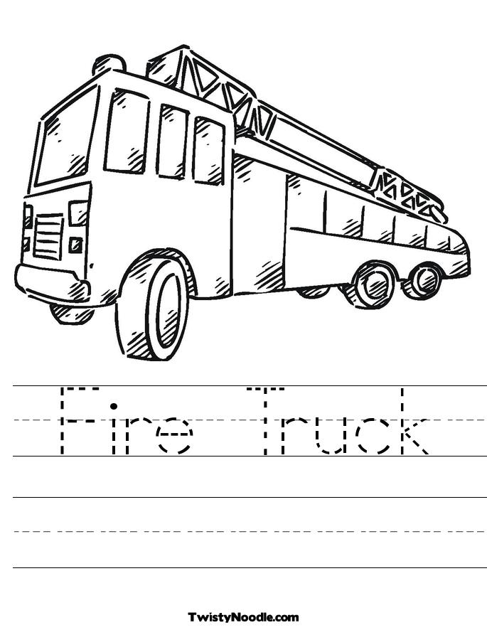 685x886 Fire Truck Coloring Pages To Print