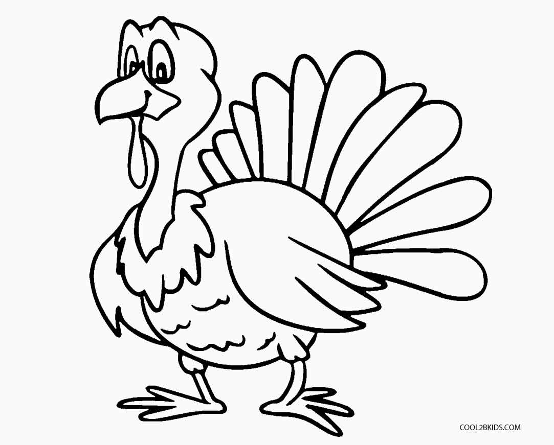 1083x871 Free Turkey Coloring Pages