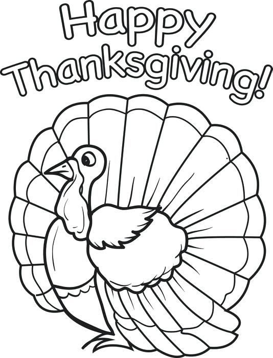 534x700 Printable Turkey Coloring Pages Professional