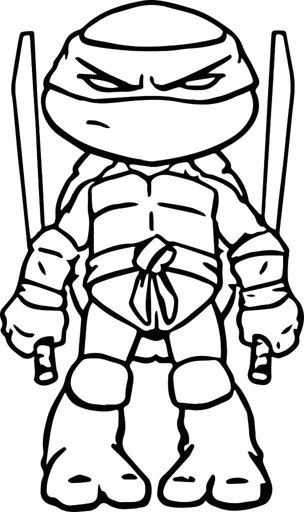 609x1024 Ninja Turtles Coloring Pictures