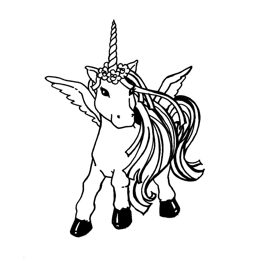 1061x1099 Free Unicorn Coloring Pages Awesome Free Printable Unicorn