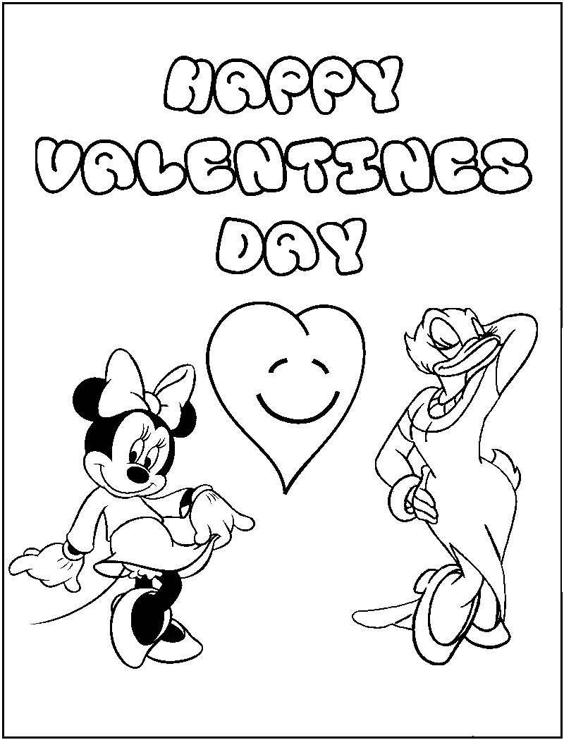 800x1050 Free Printable Valentine Coloring Pages For Kids