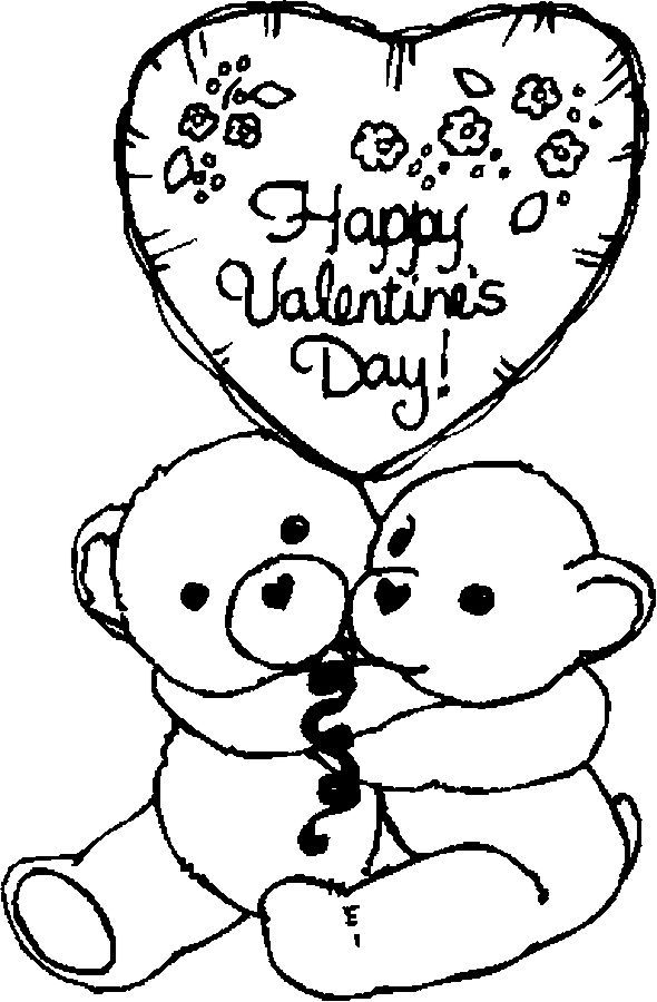 590x900 Top Valentines Coloring Pages