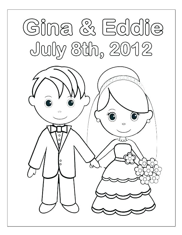 618x800 Printable Wedding Coloring Pages Wedding Coloring Book Pages