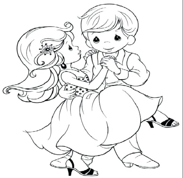 600x582 Wedding Coloring Page Free Printable Wedding Coloring Pages